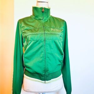 Classic Pepe Jeans Vibrant Green Track Jacket